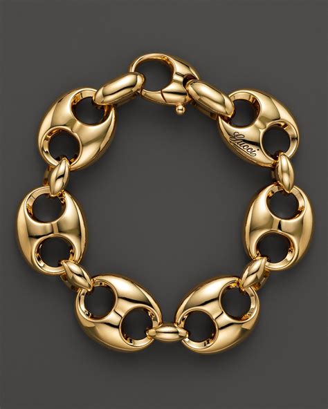 gucci bracelet 18k gold|gucci gold bracelet price.